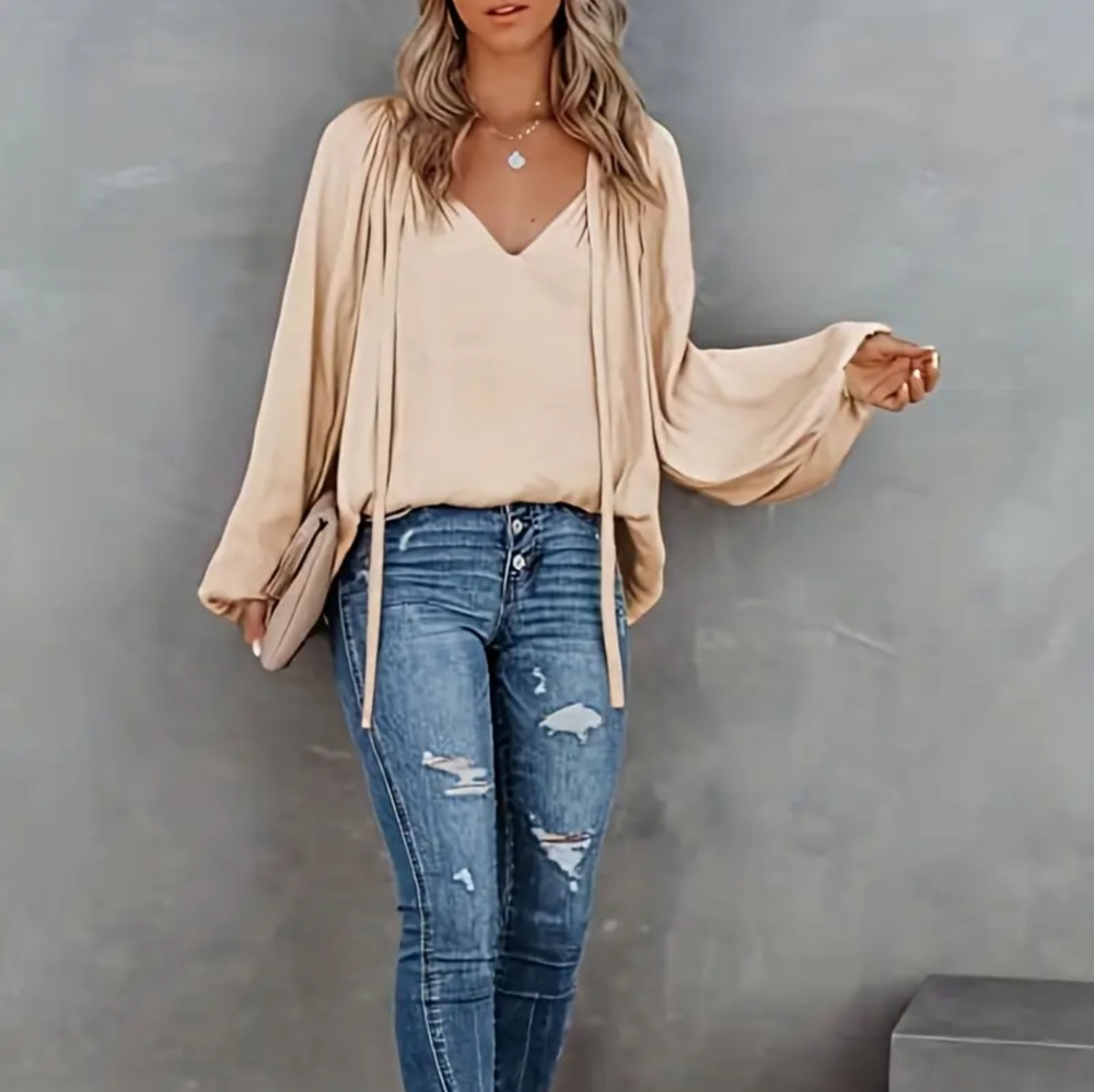 Elegant Cream Blouse